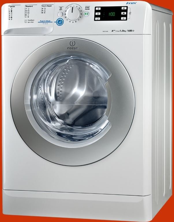 800x800.jpg Indesit XWE 81683 Wasmachine 8kg 1600 toeren - Afbeelding 1