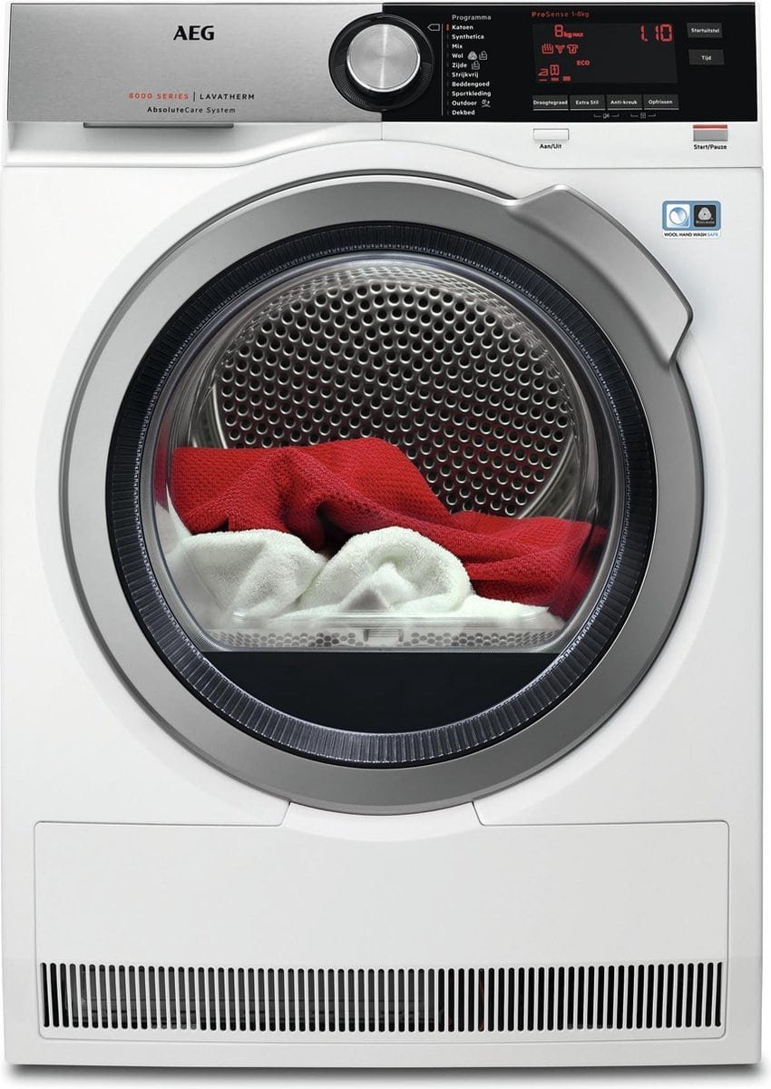 850x1200-3.jpg AEG T8DE84CS Warmtepompdroger 8 kg A+++ - Afbeelding 1