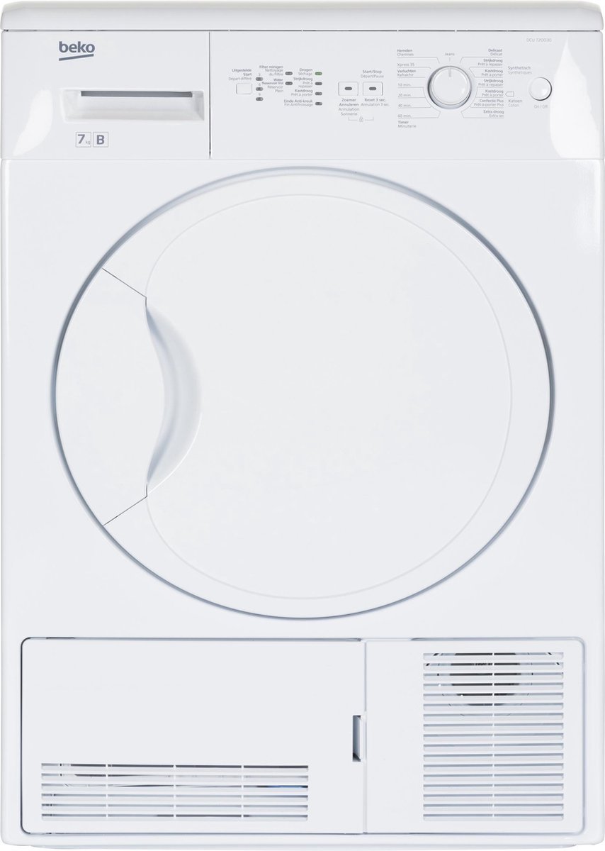 854x1200-1.jpg Beko DCU720030- Condensdroger 7kg - Afbeelding 1