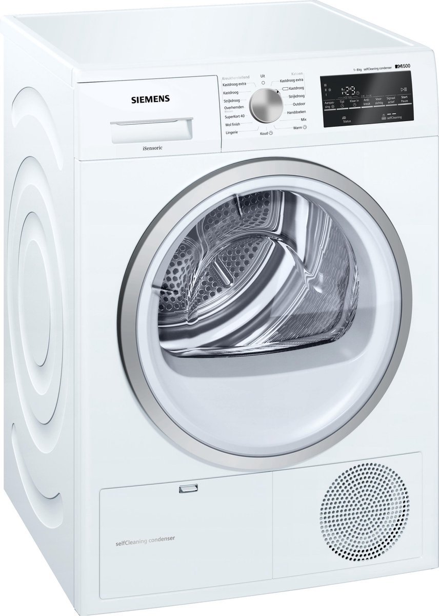 856x1200-2.jpg Siemens WT45W491NL iQ500 - Warmtepompdroger - iSensoric 8kg - Afbeelding 1