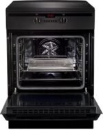 Inventum VFI6042ZWA - Vrijstaand inductie fornuis - Elektrische oven - 4 kookzones 60cm- 65 liter - zwart - Afbeelding 5