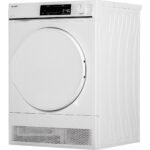 SHARP KDNHA8S6PWEBX Warmtepompdroger 8 kg - Afbeelding 2