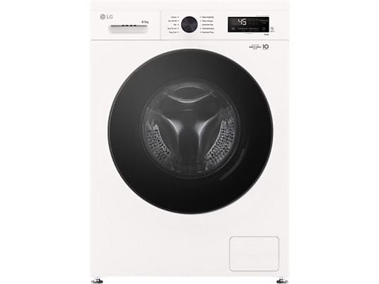 ASSET_MMS_156000335.jpeg LG W4X1095NWB Wasdroogcombinatie 9kg Wassen 1400tpm en 5kg Drogen - Afbeelding 1