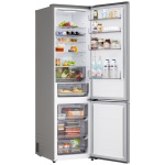 LG GBBS312CPY - Koel-vriescombinatie - breedte 59.7 cm - hoogte 186 cm - inhoud 333 L - NoFrost Koel-vriescombinatie Prime Silver - Afbeelding 6