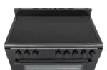 Nieuw!! Proff FSVC-9060BL keramisch vrijstaand fornuis Zwart 90CM breed met heteluchtoven 2 Fasen - Afbeelding 4