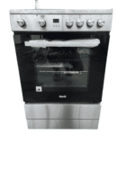 Showmodel!! Fitelli FK6002RVS keramisch Fornuis 60CM met heteluchtoven- Grijs- 2 of 3 fase - Afbeelding 12