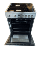 B-keus!! Fitelli FI6001RVS Inductie Fornuis Vrijstaand 60 cm – Boosterfunctie – met Heteluchtoven – RVS-2 fase - Afbeelding 4