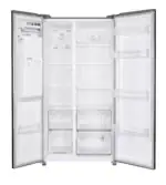 Schade!! Fitelli KV520IZW Amerikaanse koelkast zwart rvs 90 cm breed met ijs en waterdispenser (kopie) - Afbeelding 2