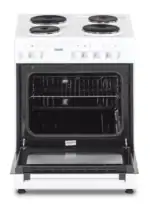 Nieuw!! Fitelli FH6001W Elektrisch Vrijstaand fornuis WIT 60CM BREED - Afbeelding 3