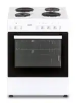Nieuw!! Fitelli FH6001W Elektrisch Vrijstaand fornuis WIT 60CM BREED