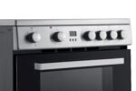 Fitelli FI6001RVS Inductie Fornuis Vrijstaand 60 cm – Boosterfunctie – met Heteluchtoven – RVS-2 fase - Afbeelding 2