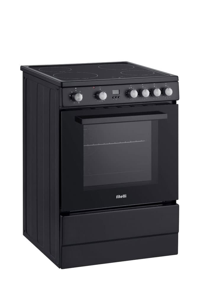 Fitelli FI6001ZW zwart inductiefornuis
