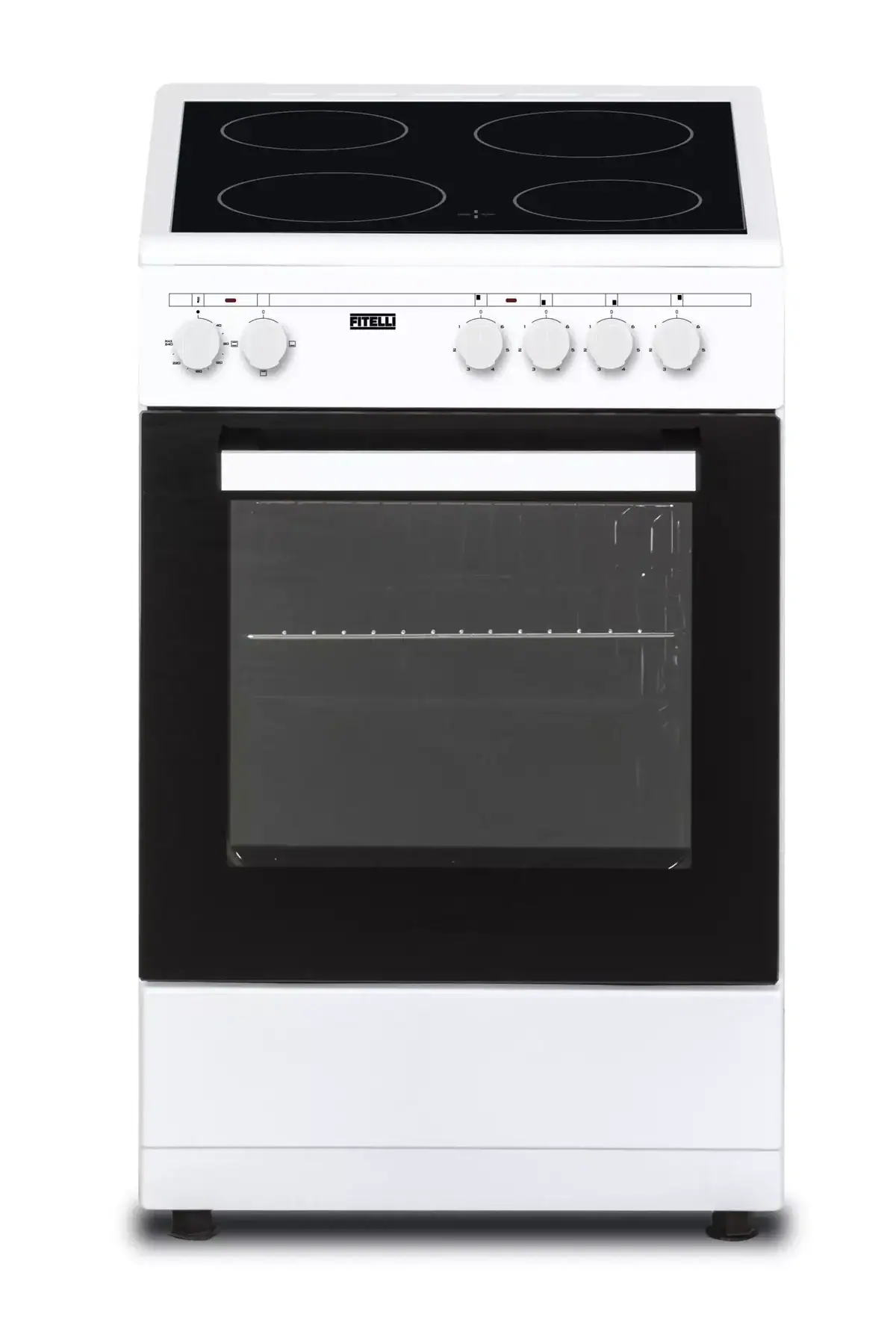 FK5001WIT-copy-scaled-1.webp Fitelli FK5001WIT keramisch Vrijstaand fornuis WIT 50CM BREED - Afbeelding 1