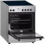 Showmodel !! Fitelli FK6001RVS-Keramisch fornuis RVS-60CM met heteluchtoven - 2 Fasen - Afbeelding 5