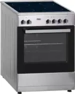 Showmodel !! Fitelli FK6001RVS-Keramisch fornuis RVS-60CM met heteluchtoven - 2 Fasen - Afbeelding 2