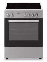 Fitelli FK6001RVS Keramisch Fornuis RVS 60CM