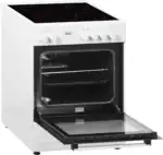 B-keus !! Fitelli FK6001WIT keramisch Vrijstaand fornuis WIT 60CM BREED - Afbeelding 3