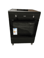Fitelli FI6003ZW Inductie Fornuis Vrijstaand 60 cm – Boosterfunctie – met Heteluchtoven – Mat Zwart - 2 en 3 fase - Afbeelding 5