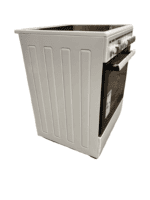 ABOD LR6060W keramisch Vrijstaand fornuis WIT 60CM BREED 2 en 3 fase - Afbeelding 4
