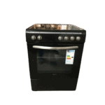 showmodel:Proff FSVC-6060BL-EC keramisch vrijstaand fornuis Zwart 60CM breed 2 Fasen - Afbeelding 2