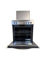 B-keus!! Proff FSGEC-6060-X gasfornuis 60cm Met Hetelucht - Afbeelding 3