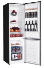 Fitelli KV253ZW1 Koel-vriescombinatie – 180 cm Hoog, 253 Liter, No Frost, Zwart - Afbeelding 2