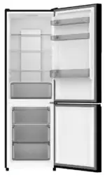 Nieuw!! Fitelli KV314ZWIN1 Koelvriescombinatie No-frost 185cm hoog 60cm breed kleur mat zwart RVS - Afbeelding 5