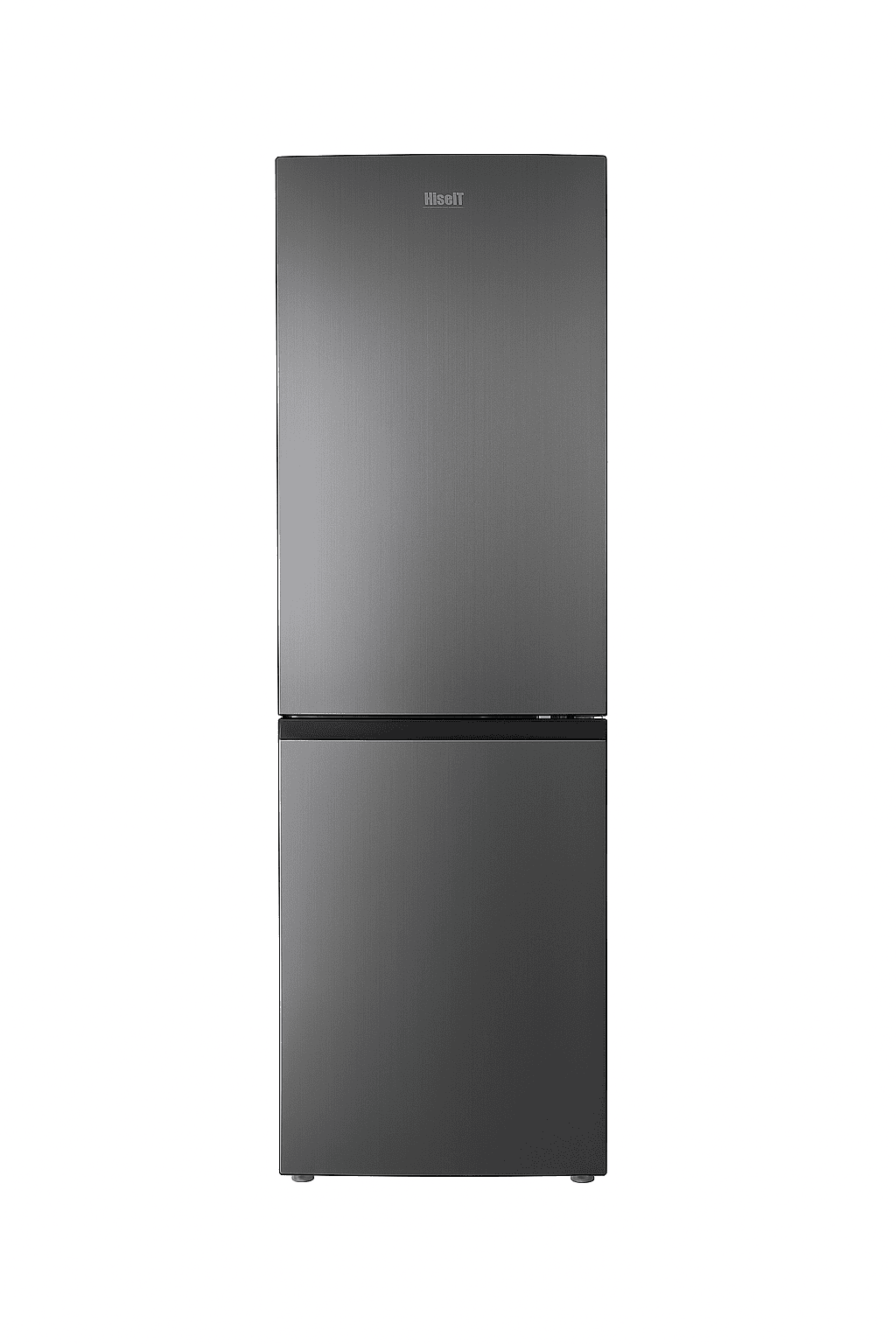 KV327DG01.png Mega aanbieding !! Fitelli KV327DG01 Koel-vriescombinatie No-frost 185cm hoog 60cm breed kleur donkergrijs RVS - Afbeelding 1
