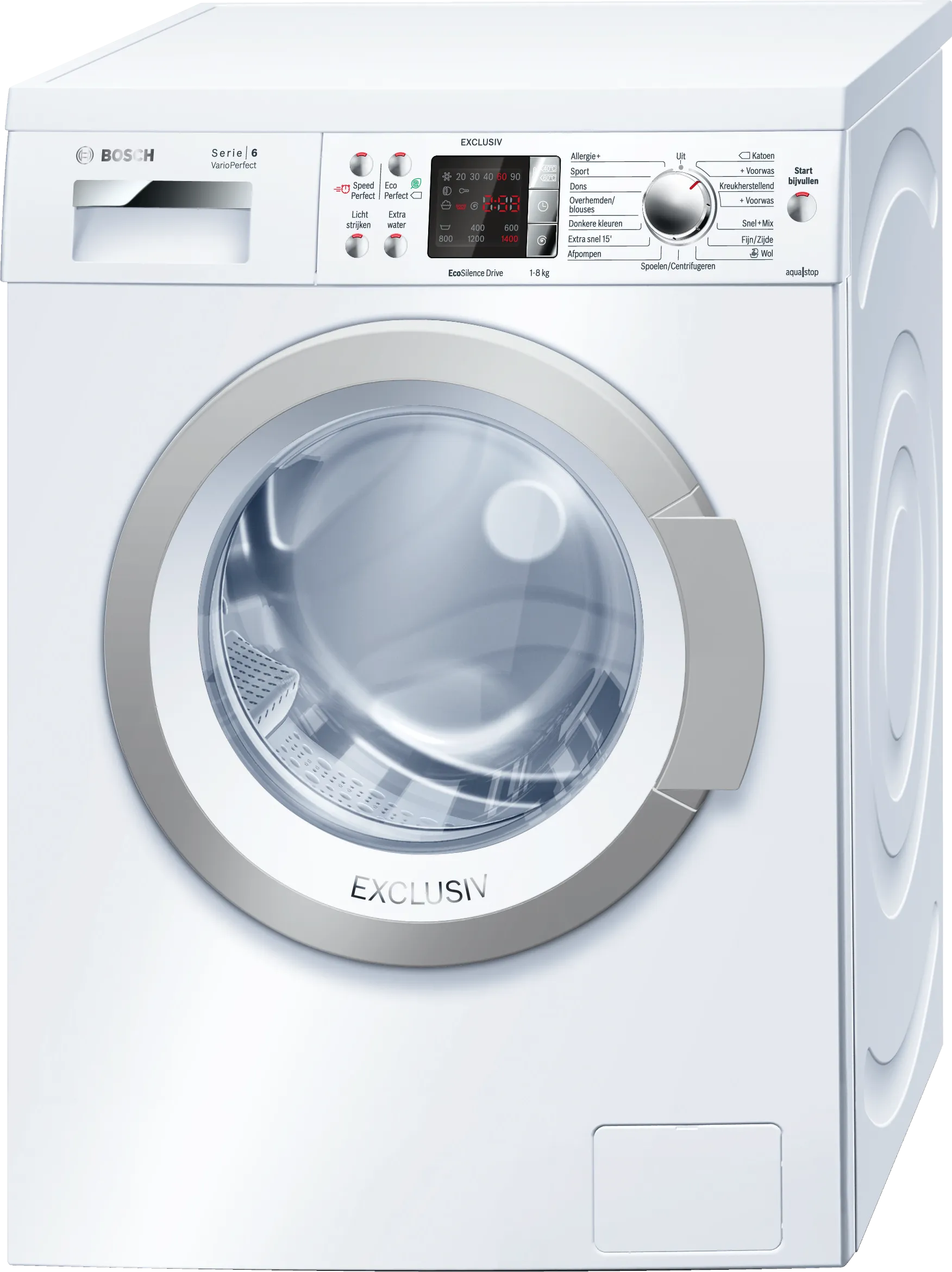 MCSA00691986_WAQ28496NL_def.webp Bosch WAQ28496NL wasmachine 8kg 1400toeren - Afbeelding 1