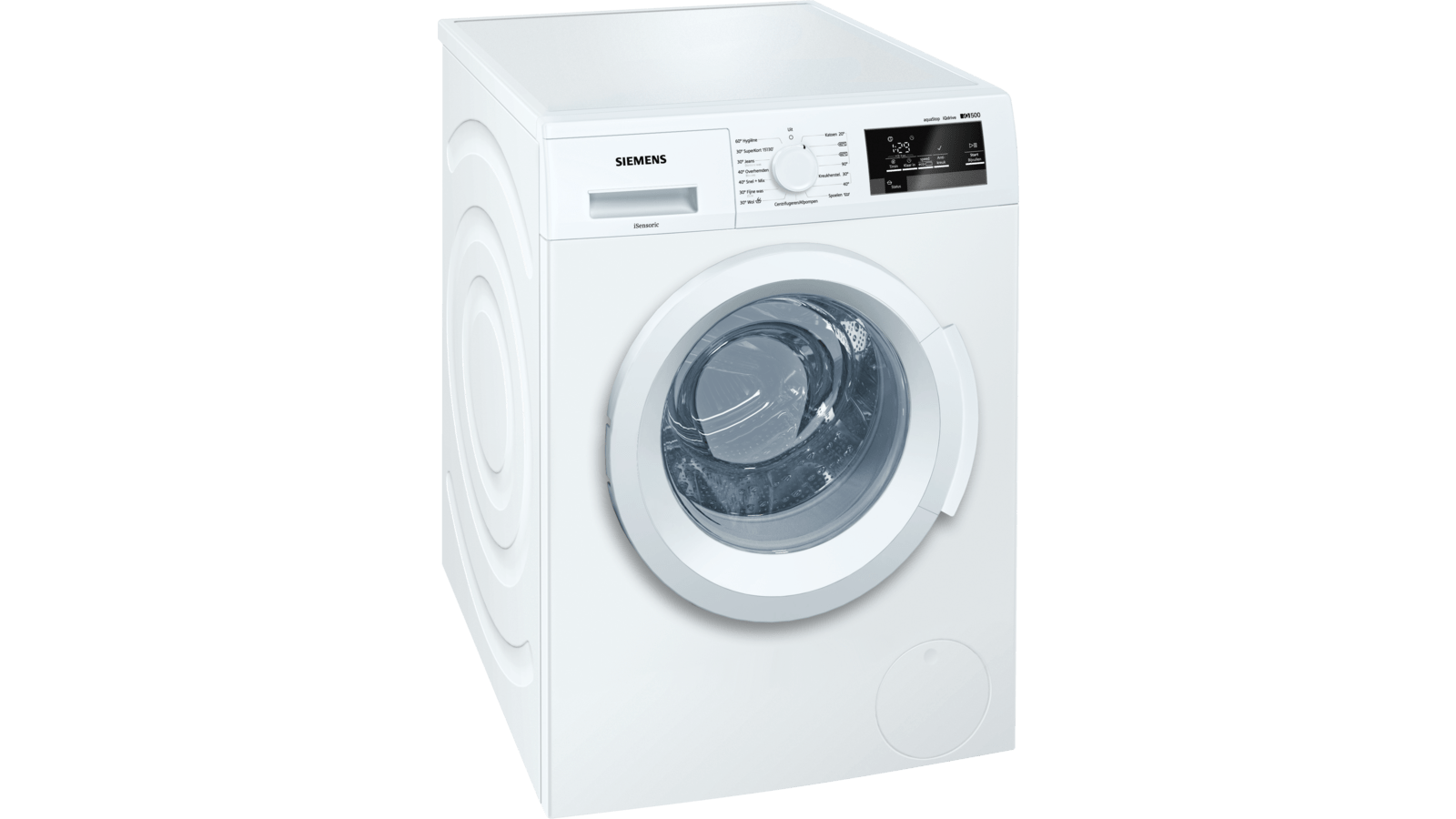 MCSA00888664_WMN16T3471_def.png Siemens WMN16T3471 wasmachine met 7 kg. vulgewicht en 1600 toeren - Afbeelding 1