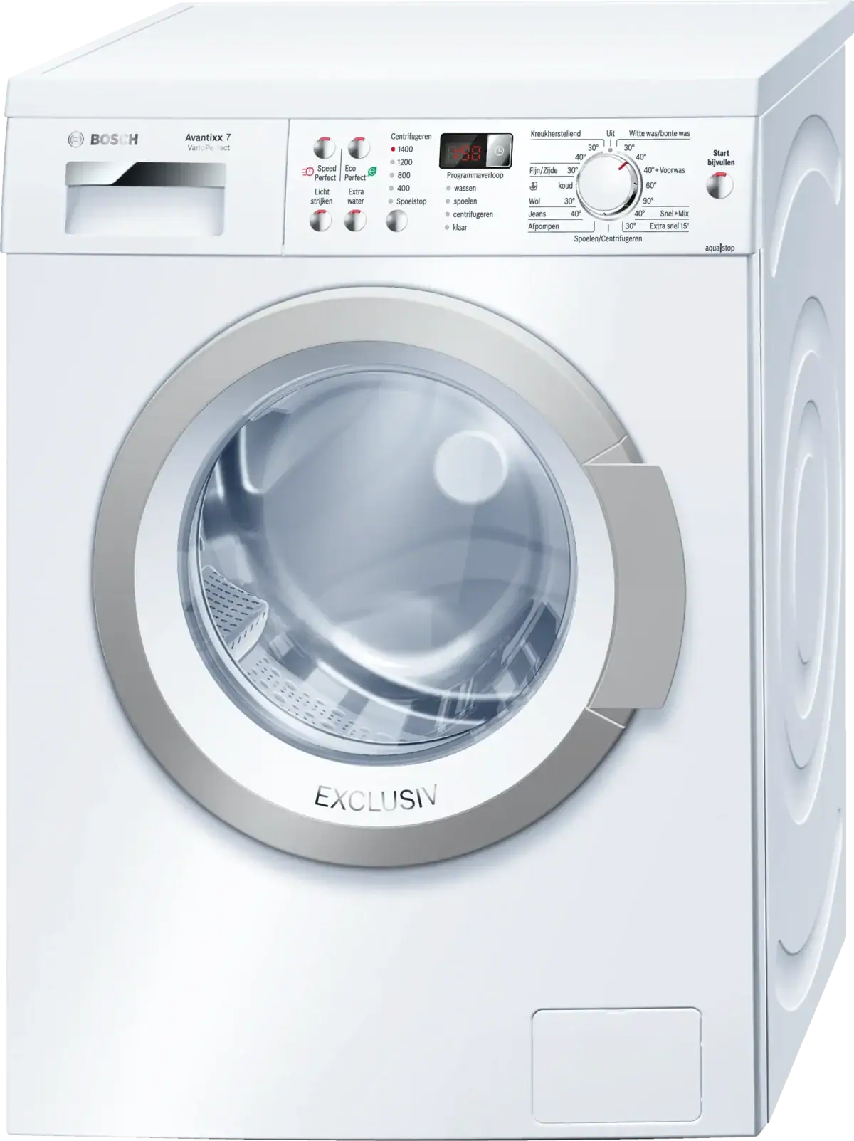 MCSA049155_WAQ28390NL_def Bosch WAQ28390NL Wasmachine 7kg 1400toeren - Afbeelding 1