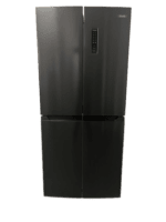 Fitelli KV421BL Amerikaanse koelkast zwart RVS 4 deurs 421liter - Afbeelding 3