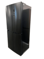 Fitelli KV421BL Amerikaanse koelkast zwart RVS 4 deurs 421liter - Afbeelding 5