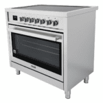 Luxe Fitelli FI9002RVS inductie fornuis RVS 90CM - Afbeelding 2