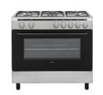 Proff FSGE-9060-HX RVS gasfornuis 90cm Met Heteluchtoven