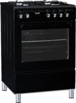 Fitelli FG6001ZW Gasfornuis 60CM zwart - Afbeelding 4