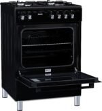 Fitelli FG6001ZW Gasfornuis 60CM zwart - Afbeelding 5