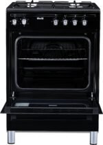 Fitelli FG6001ZW Gasfornuis 60CM zwart - Afbeelding 3