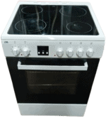 Gebruikte ETNA FKV760WIT keramisch fornuis met 4 zones, wit 60cm - Afbeelding 3