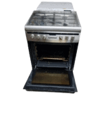 Inventum VFG6034WGRVS- Vrijstaand gasfornuis - Elektrische oven - 4 kookzones - 60 cm - RVS - Afbeelding 4
