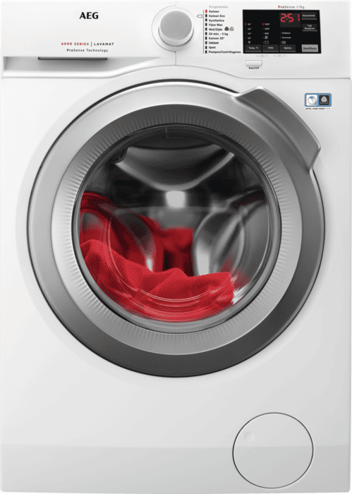 aeg-L6FBBONN AEG L6FBBONN wasmachine met 7 kg. vulgewicht en 1400 toeren - Afbeelding 1