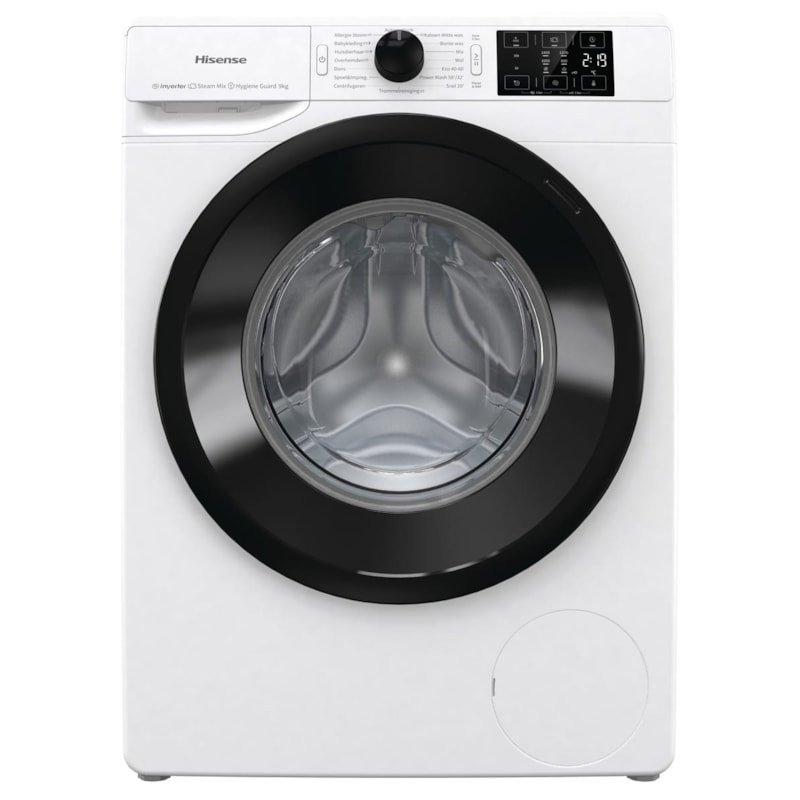 bfcf7b999a0adb3d80c94f0b569abafb.jpg Hisense WFGE901439VMQ Wasmachine 9KG 1400Toeren - Afbeelding 1
