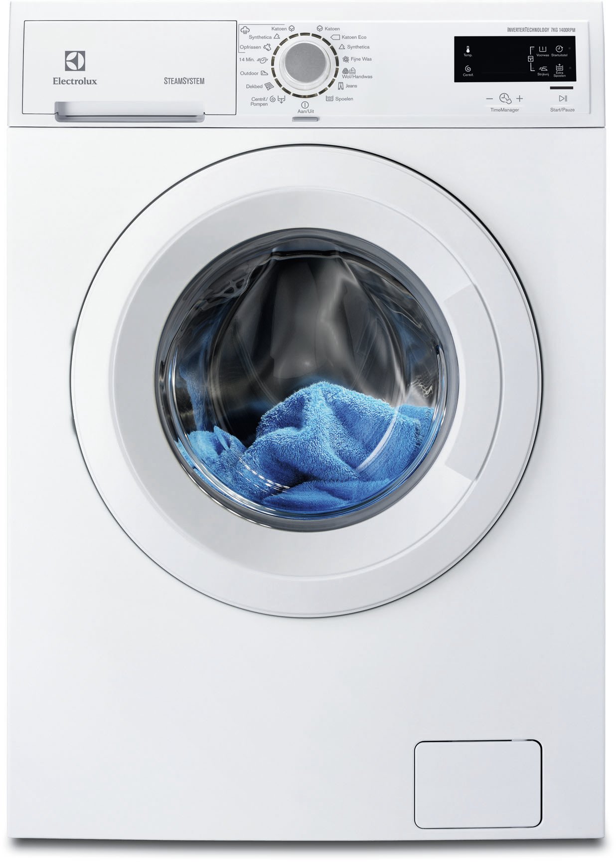 elektroooooo.jpeg Electrolux EWF1476GDW Wasmachine 7 kg 1400T - Afbeelding 1