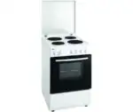 Etna EFE509WIT elektrisch fornuis 50cm met 4 zones