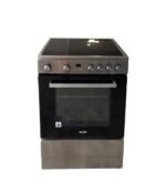 Showmodel!!Fitelli FI6001RVS Inductie Fornuis Vrijstaand 60 cm – Boosterfunctie – met Heteluchtoven – Digitale Timer – RVS