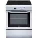 Indesit vrijstaand inductie elektrisch fornuis: 60 cm - I64I 6C6A(W)/FR