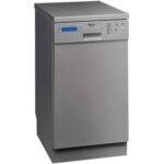 Whirlpool ADP 750 IX - Vrijstaande vaatwasser - 45cm Smal - zilver