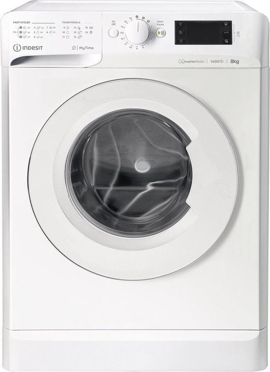 indesent.jpg Indesit MTWE 81683 W EU Wasmachine 8KG 1600T - Afbeelding 1
