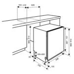 Inventum IVW6008AXL - Volledig Geintegreerde Vaatwasser - Nishoogte 91 cm - Bestekmand - Afbeelding 11