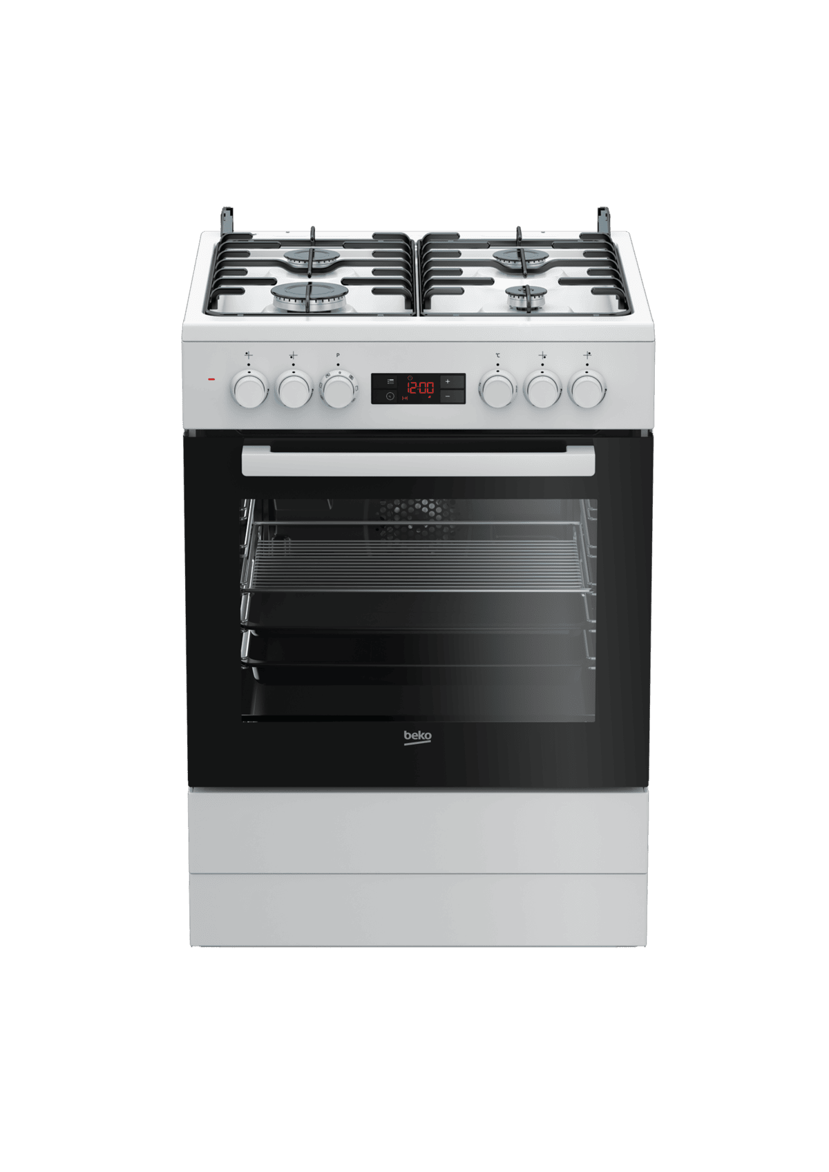 original.png Beko FSM62320DWS - Gasfornuis 60 cm - Afbeelding 1